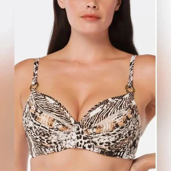 Bleu Rod Beattie® Walk On The Wild Side Size 34D and Bikini Bottom Size 8 - Picture 5 of 15